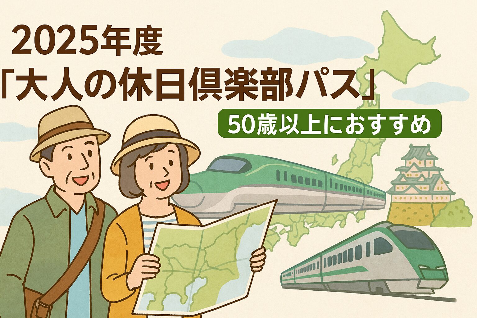 2025年版「大人の休日倶楽部パス」第1回：東日本・北海道エリアを5日間満喫するお得な旅のすすめ