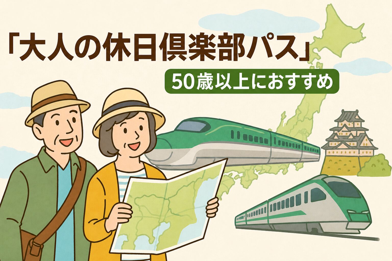 2026年版「大人の休日倶楽部パス」第1回：東日本・北海道エリアを5日間満喫するお得な旅のすすめ