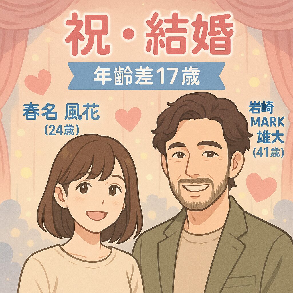 春名風花が17歳差婚を発表！東大卒シェイクスピア俳優・岩崎MARK雄大との馴れ初めと素顔に迫る
