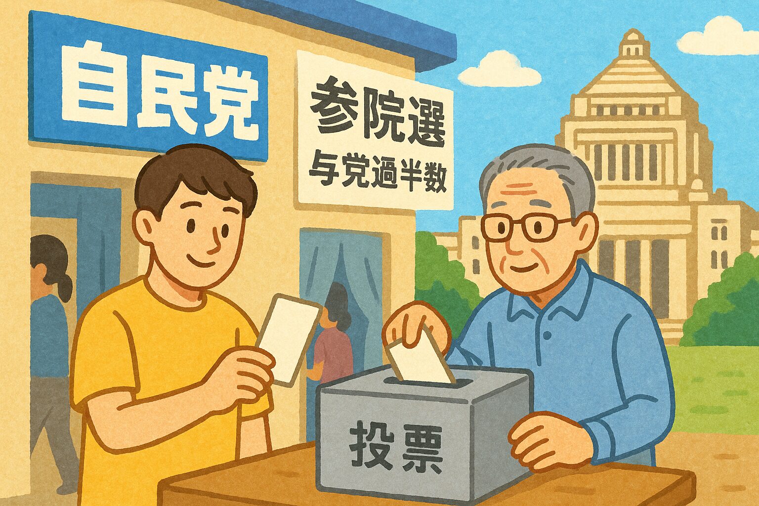 【最新】自民党参院選の勝敗ラインと与党過半数のシナリオ解説