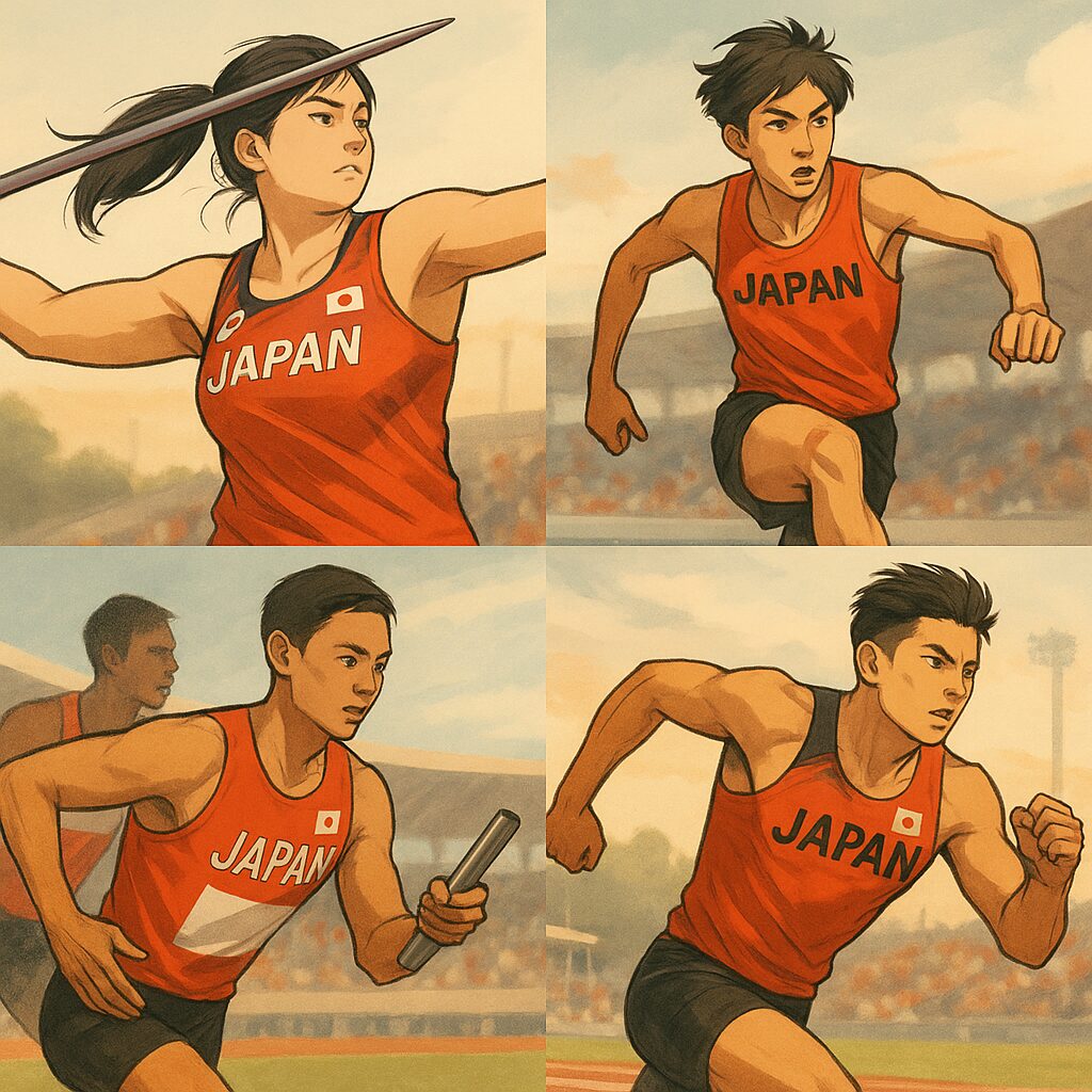 【世界陸上2025】日本勢がメダルを狙う注目種目5選｜現地応援がさらに熱い！