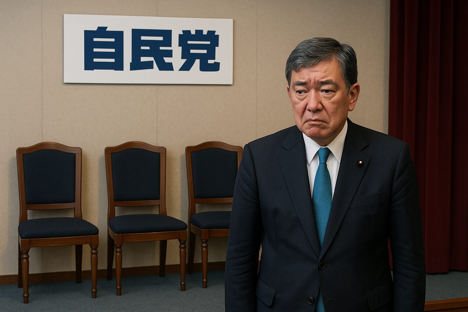 自民党四役 辞意 ドミノ辞任の真相と今後の政局への影響
