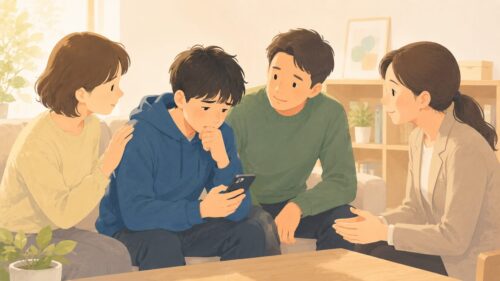 トクリュウから抜け出し相談へ向かうイメージ