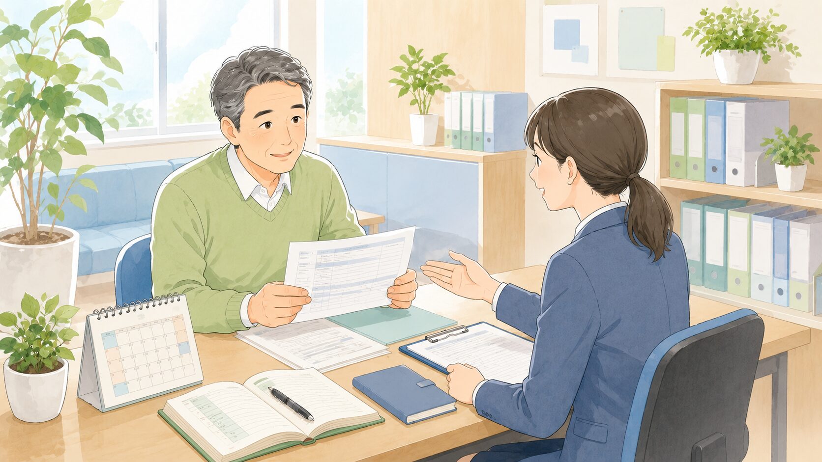 退職後の失業保険について、落ち着いて制度や手続きを確認できる