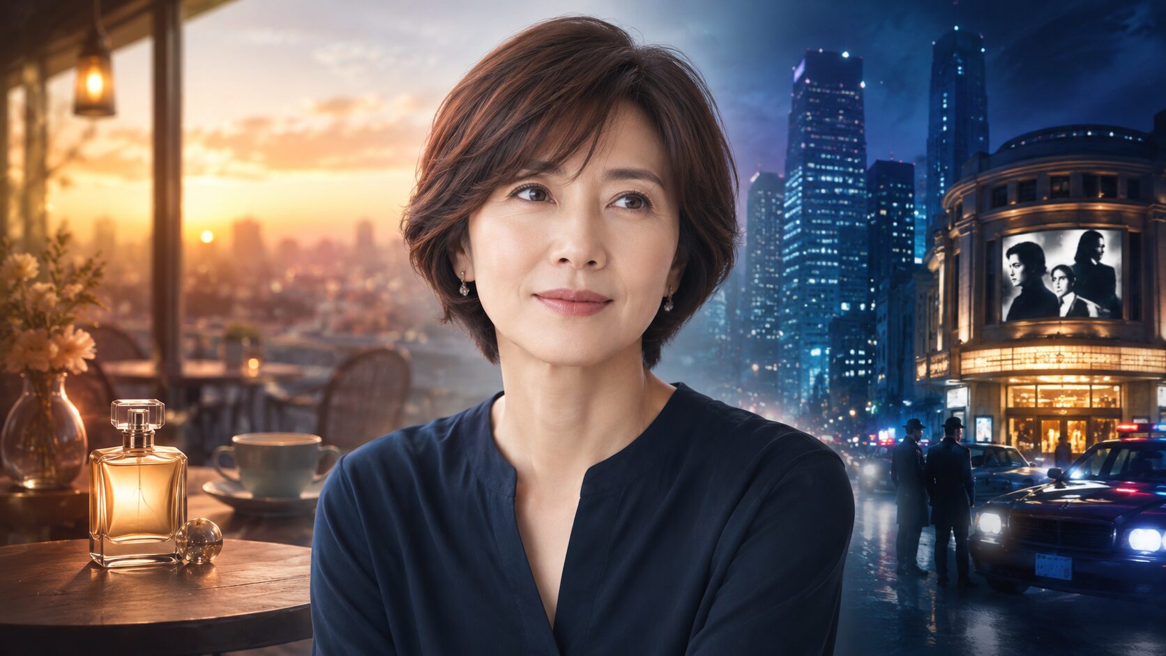 新主演ドラマと刑事映画への出演疑問を一枚で表現する