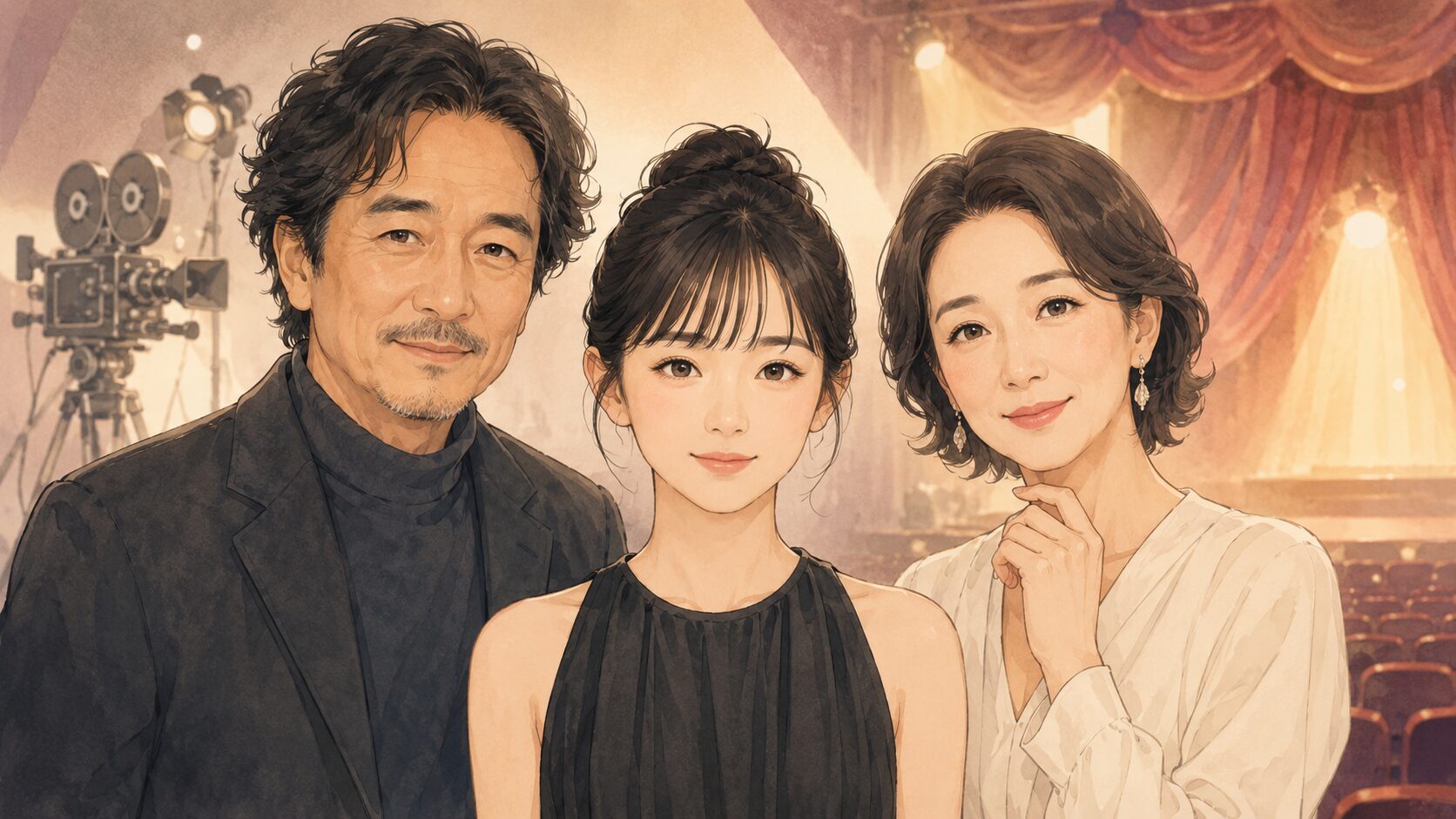 趣里さんと両親の関係、芸能一家としての背景を一目で伝える