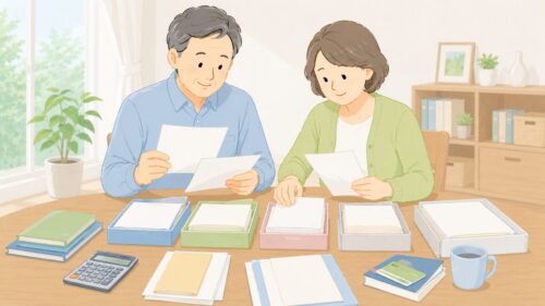 必要書類を早めに準備する重要性を伝える