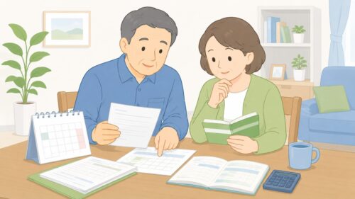 振込までの生活費と支払日の整理を促す