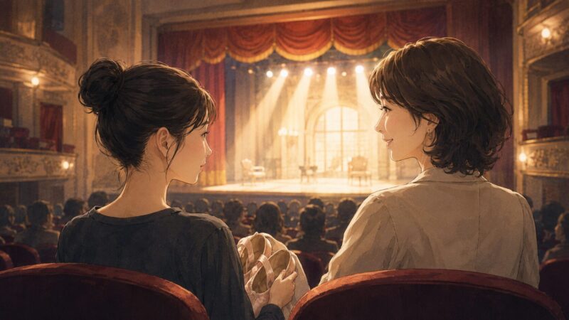 バレエの挫折から演劇に救われた転機を表現する