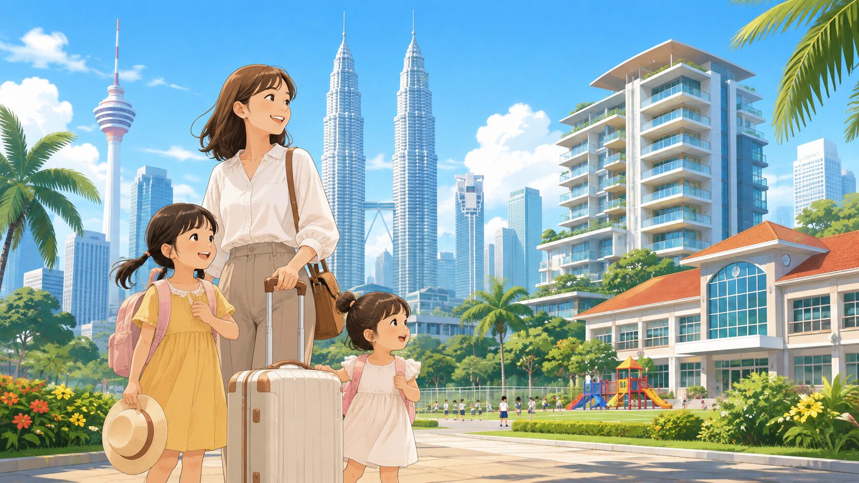 菊地亜美さん、マレーシア、子育て・教育という記事テーマを直感的に伝える