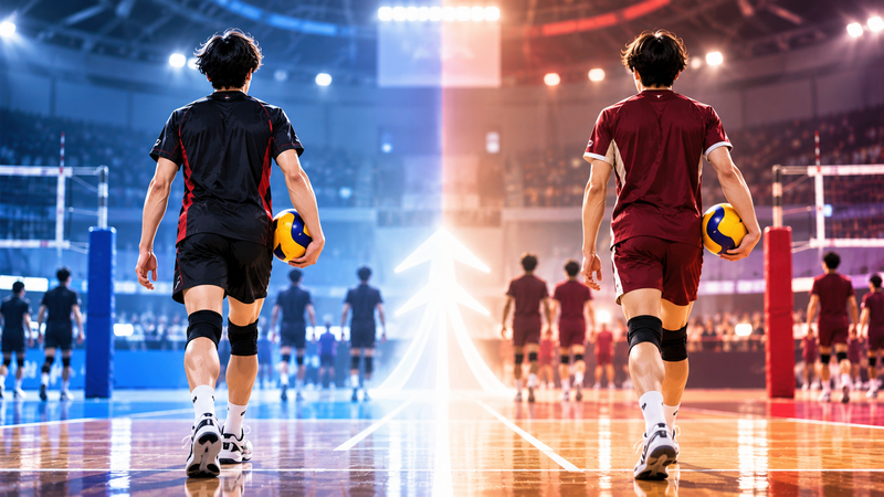 高橋塁選手の発信が荒尾怜音選手の行動につながった流れをイメージしたイラスト