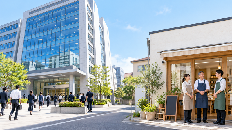 社会保険の対象となる企業規模が段階的に拡大するイメージ