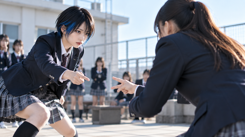 身近な遊びを使った頭脳戦を描くドラマ『地雷グリコ』のイメージ